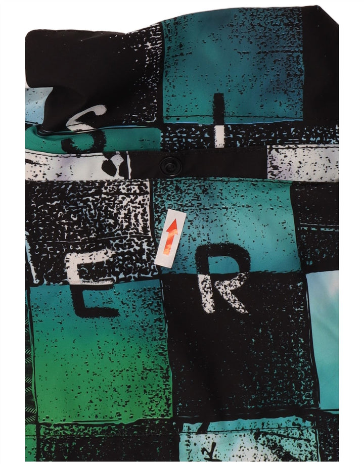 Chłopięca kurtka wiatrówka Quiksilver z grafiką 9-10 lat, średnia, wielokolorowa