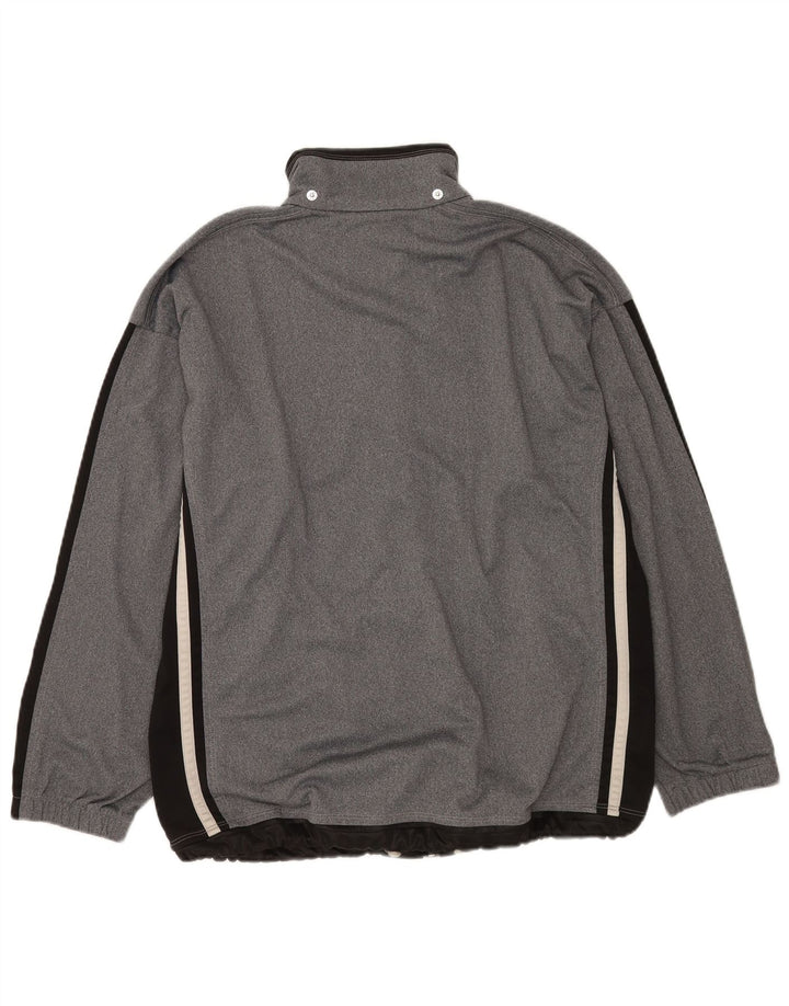 Damska bluza dresowa typu oversize Diadora UK 18 XL w kolorze szarym