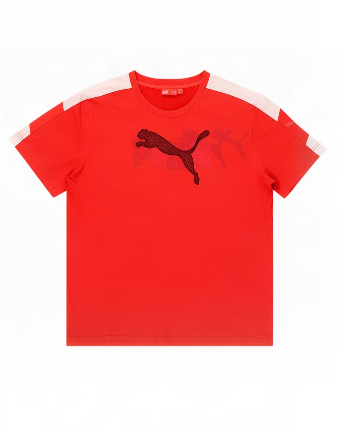 Męska koszulka z grafiką Puma Top w kolorze średnio czerwonym