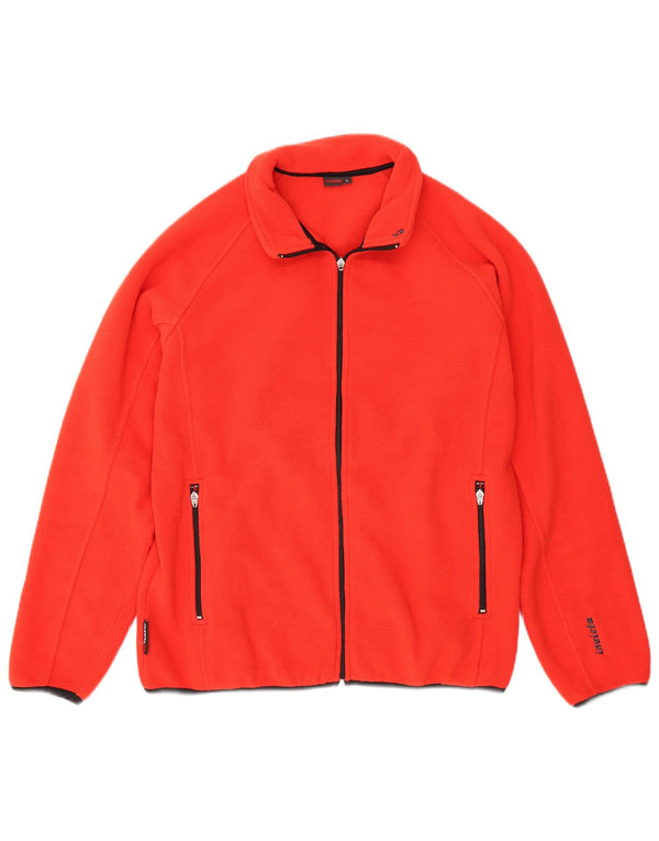 Męska kurtka polarowa INVICTA, duża, czerwona, z poliestru