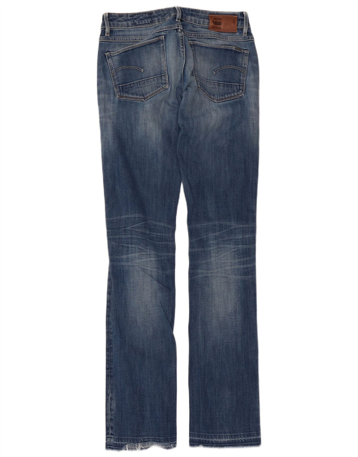Damskie jeansy G-Star 3301 Slim Bootcut W28 L33 Niebieskie