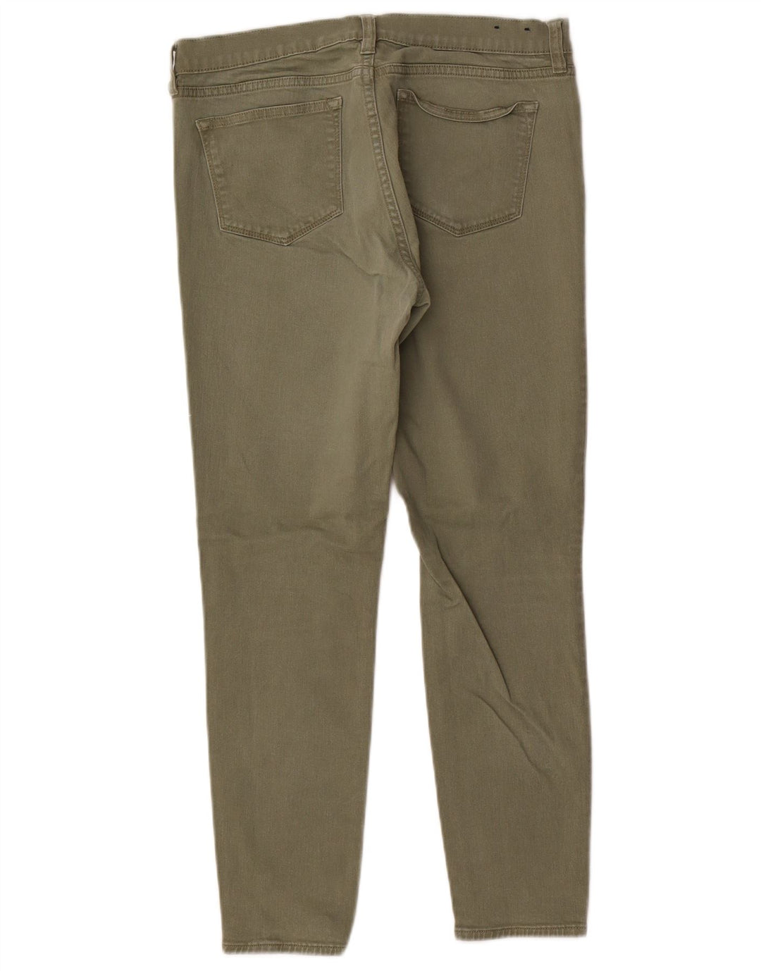 Damskie jeansy skinny J. Crew W29 L27, bawełna khaki
