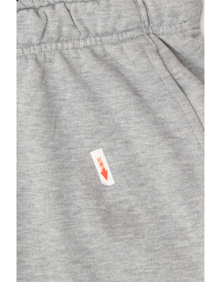 Męskie spodnie dresowe Nike Dri Fit Graphic, duże, szare, poliestrowe