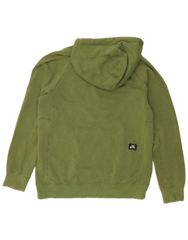 Męski sweter z kapturem Nike Graphic, średniej wielkości, zielony, bawełniany