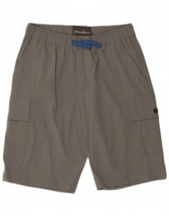 Chłopięce spodenki sportowe Eddie Bauer 13-14 lat, duże, szary poliester
