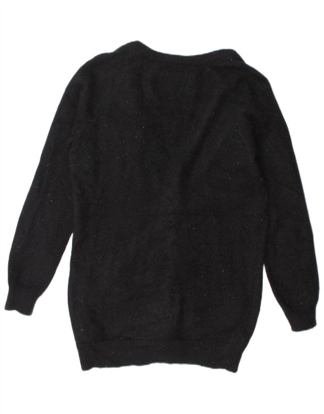 Sweter damski typu oversize Jack Wills UK 10 Small Black Angora