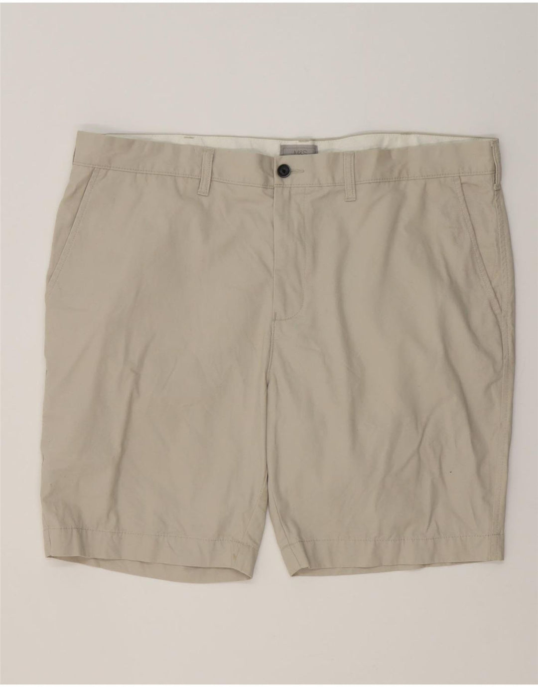 Męskie spodenki chino MARKS & SPENCER W42 2XL beżowa bawełna