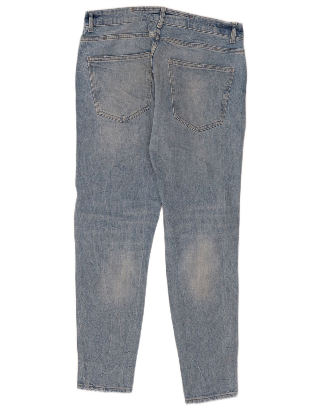 Męskie jeansy Zara w trudnej sytuacji, EU 42, duże, W32, L29, niebieskie