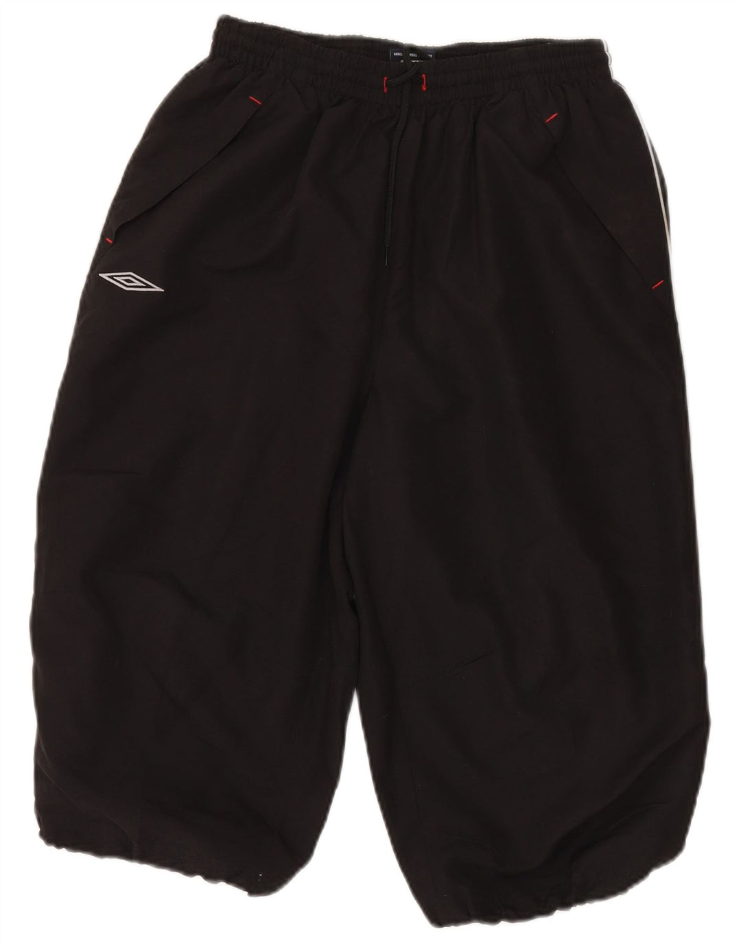Męskie spodenki sportowe Umbro Graphic Bermudy, duże, czarne, poliestrowe