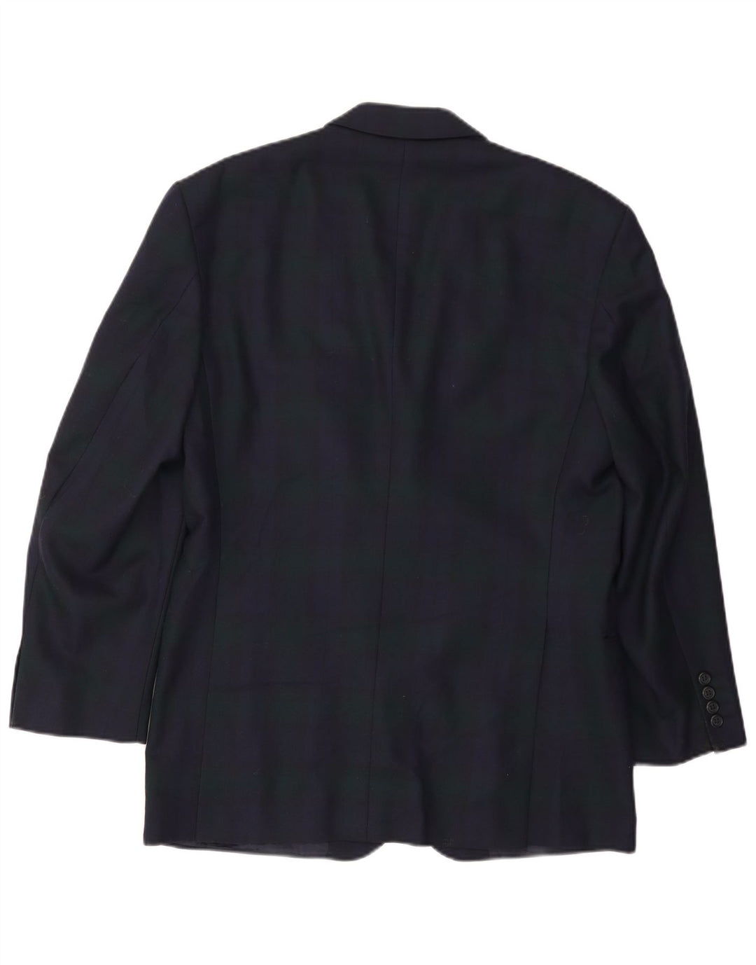 Męska marynarka Pierre Cardin zapinana na 3 guziki UK 38 w średnią granatową kratkę