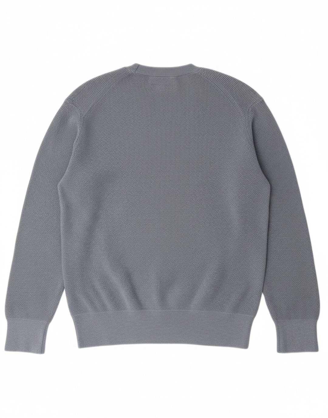 Męski sweter z okrągłym dekoltem ALL SAINTS, średni niebieski, bawełniany