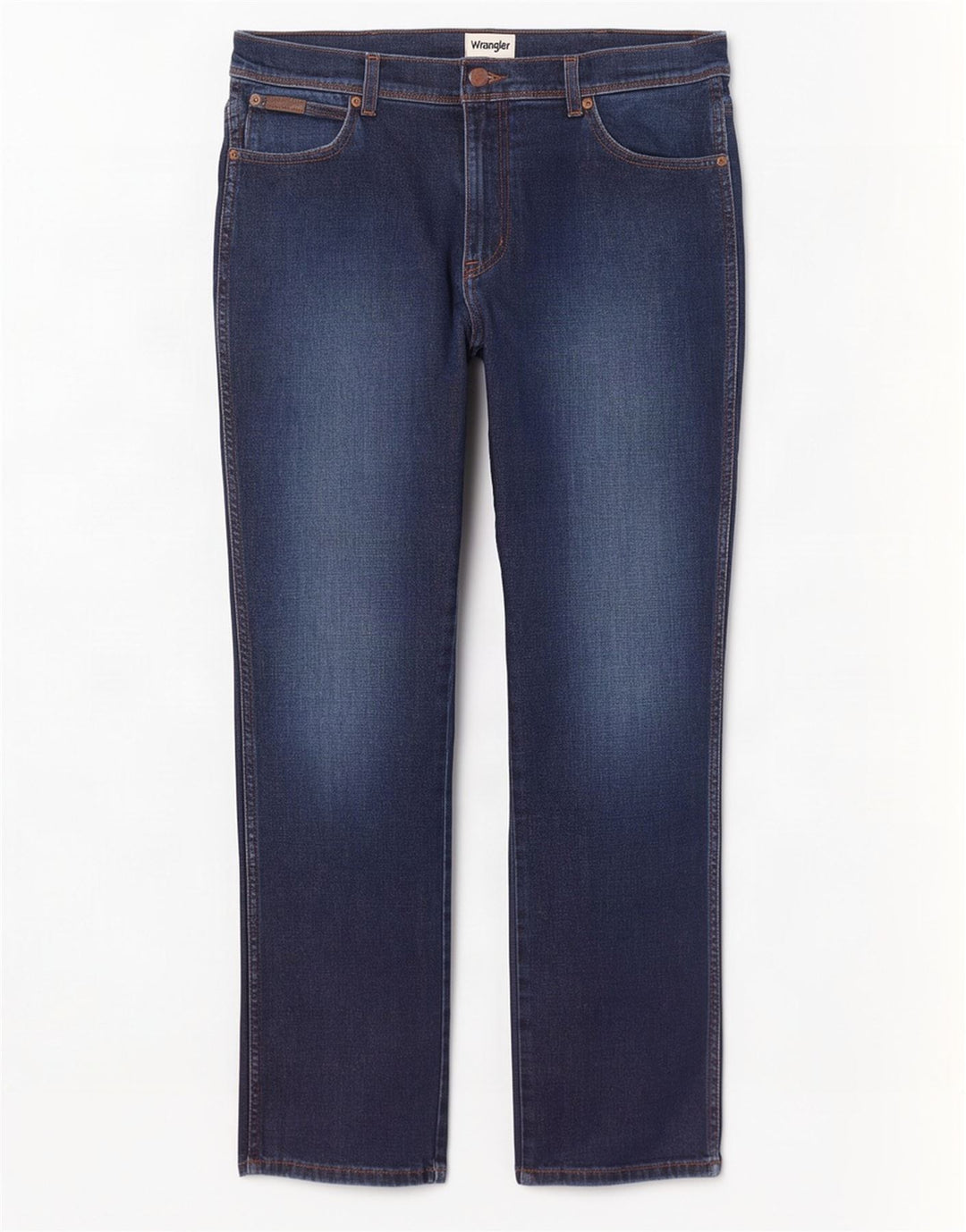 Wrangler Męskie jeansy Texas Slim W34 L32 Niebieskie bawełniane