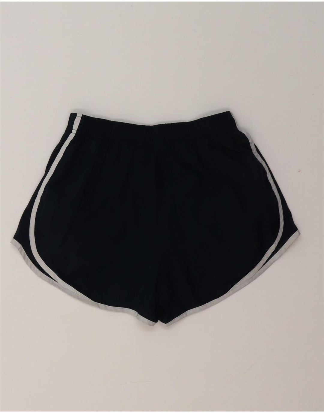 Damskie spodenki sportowe Nike Dri Fit UK 8, małe, granatowe, poliestrowe