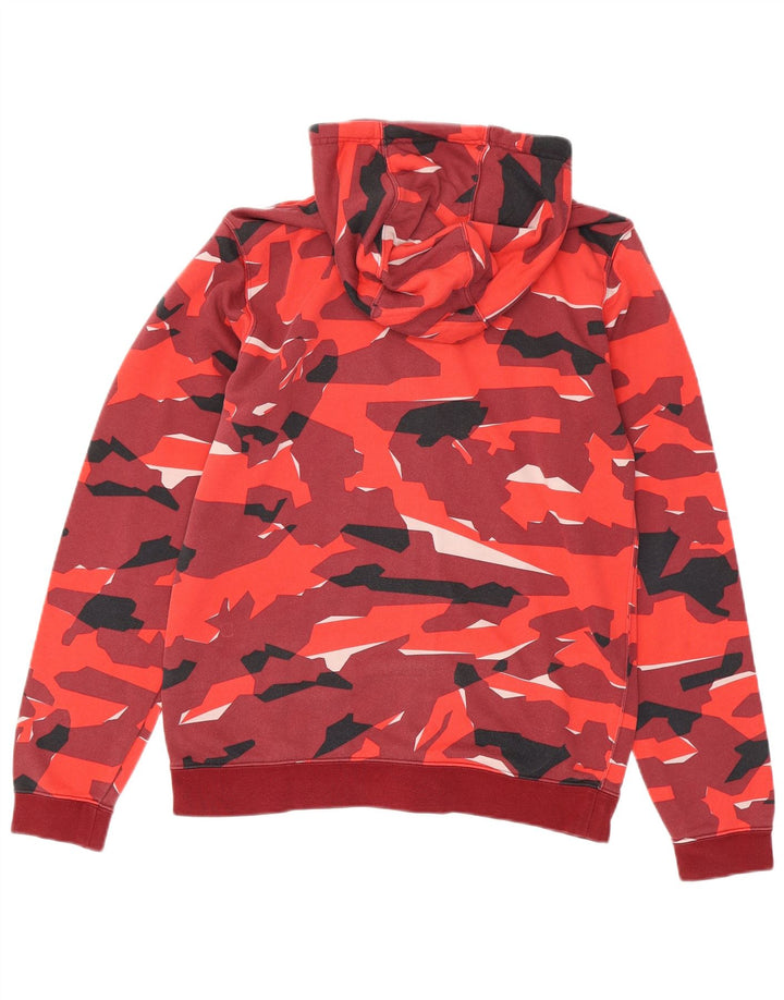 Męski sweter z kapturem i zamkiem NIKE Eintracht Frankfurt, średni burgund