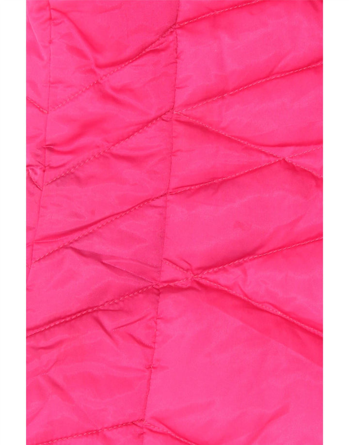 Damska kurtka wyściełana The North Face UK 14, średni różowy nylon