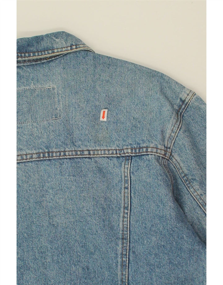 CASUCCI Boys Graphic Denim Jacket 15-16 Years Blue Cotton Vintage Casucci and Second-Hand Casucci from Messina Hembry 