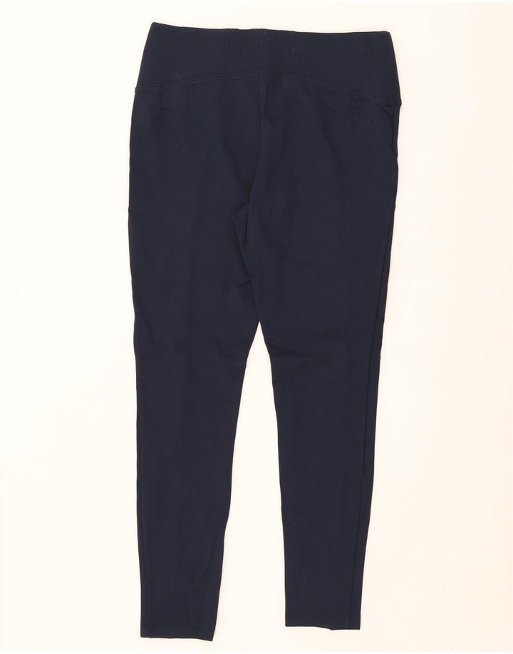 Legginsy damskie Marks & Spencer UK 14, duże, granatowe, wiskozowe