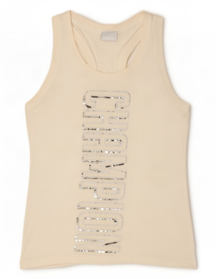 Damska kamizelka z grafiką Champion UK 12 Medium White
