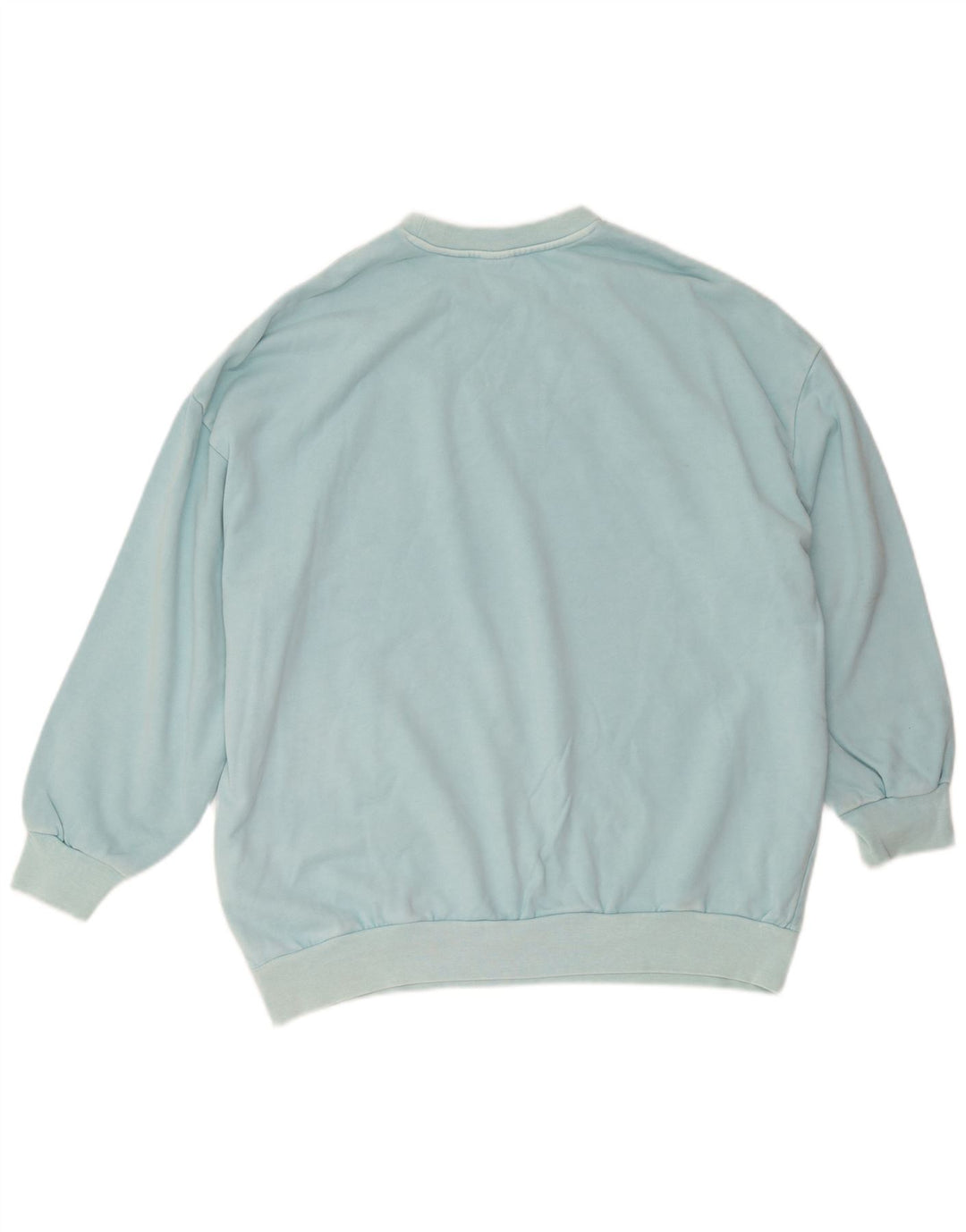 Męski sweter Levi's z grafiką i luźnym krojem, mały, turkusowy, bawełniany