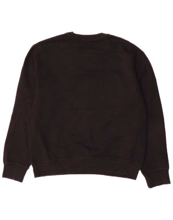 Sweter damski Zara UK 14, średni czarny, bawełniany