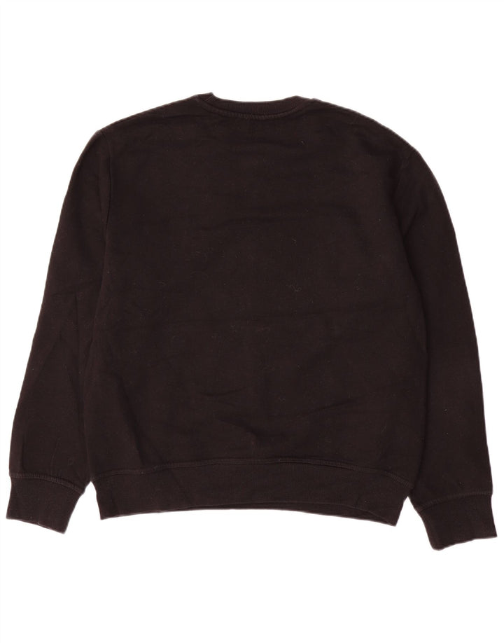 Sweter damski Zara UK 14, średni czarny, bawełniany