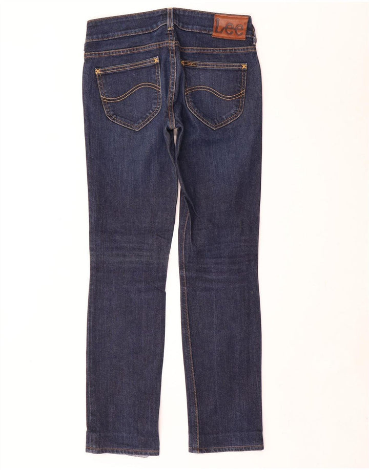Damskie jeansy Lee Amy Slim W27 L30 Granatowa bawełna