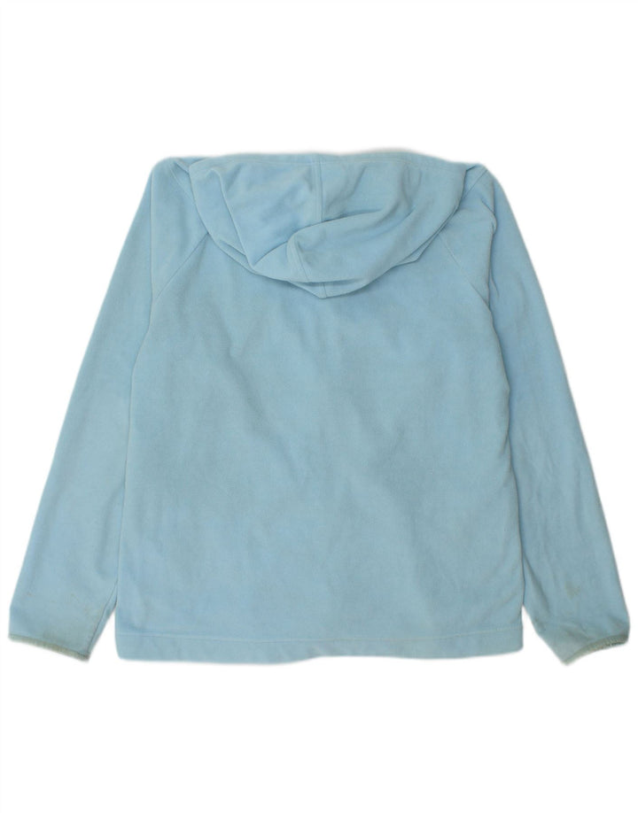 Damska kurtka polarowa z kapturem Reebok UK 18 XL, niebieska, poliester