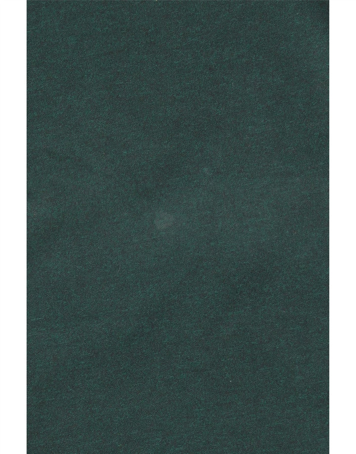 IZOD Męski sweterek bluzowy, średnio zielony, bawełniany