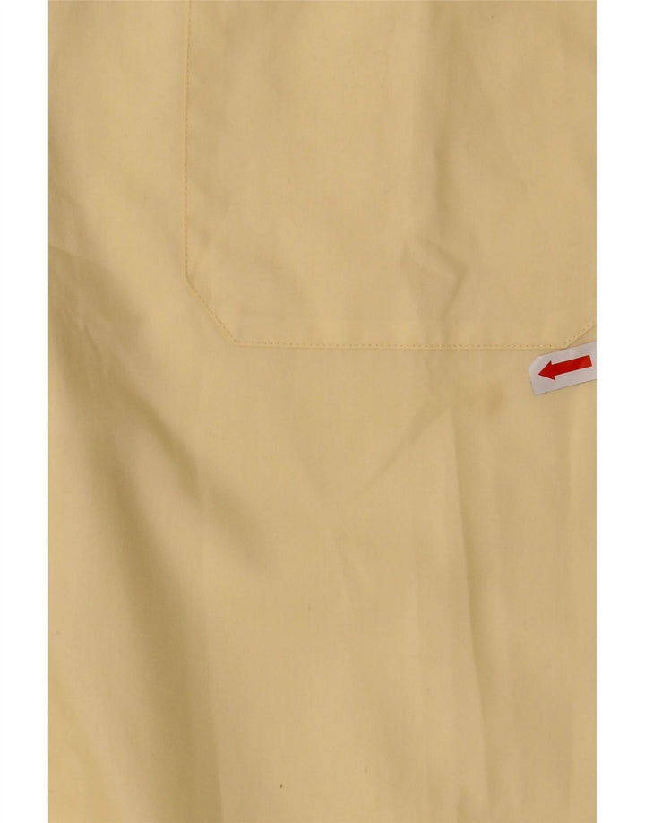 PIERRE CARDIN Mens Shirt Size 43 Large Yellow Polyester Vintage Pierre Cardin and Second-Hand Pierre Cardin from Messina Hembry 