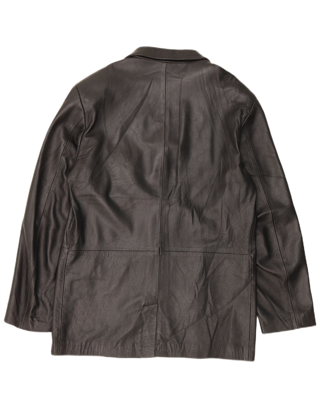 Vintage męska skórzana kurtka IT 52 XL czarna