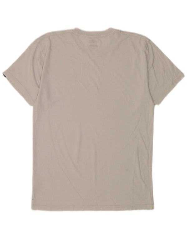 Męski T-shirt Vans o klasycznym kroju, średnioszary, bawełniany