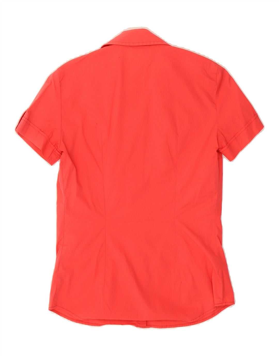 LACOSTE Womens Shirt Size 38 Medium Red Cotton Vintage Lacoste and Second-Hand Lacoste from Messina Hembry 