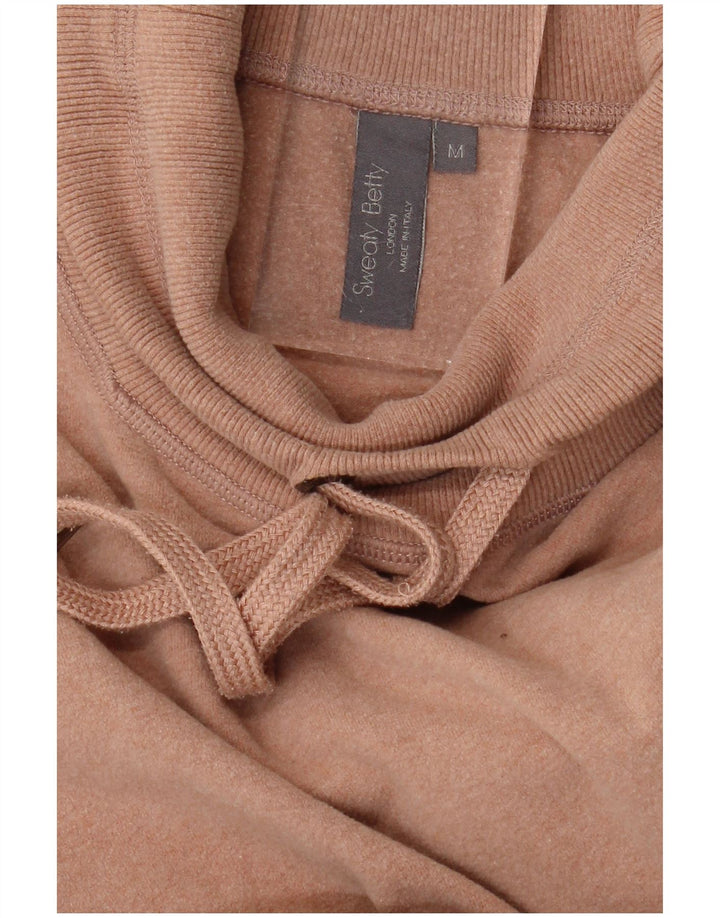 Sweaty Betty Damska bluza oversize z wywijanym dekoltem, UK 14, średni róż