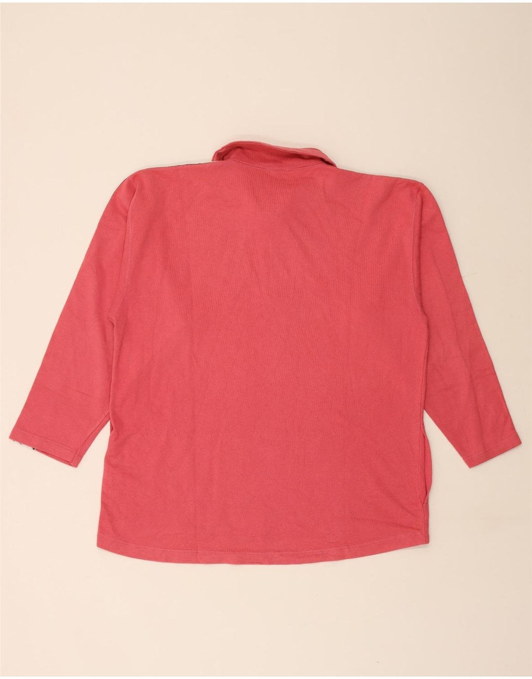 Męski sweter z grafiką i zamkiem błyskawicznym ASICS, duży, różowy, bawełniany