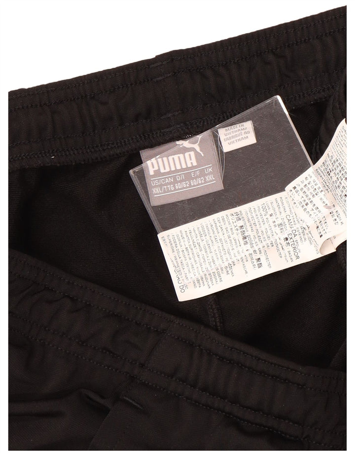 Męskie spodnie dresowe Puma 2XL, czarny poliester
