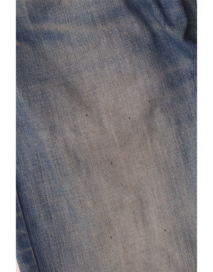 Diesel Męskie Zatiny Regular Bootcut Jeansy W30 L30 Niebieskie bawełniane