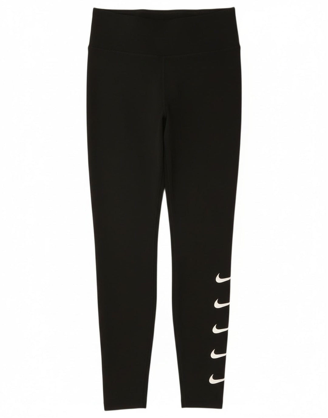Damskie legginsy Nike Dri Fit Graphic UK 10, małe, czarne, poliestrowe