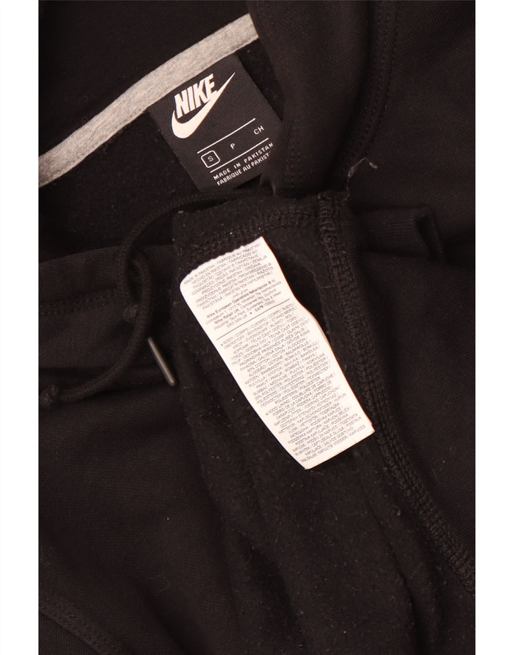 Męski sweter z kapturem Nike, mały, czarny, bawełniany