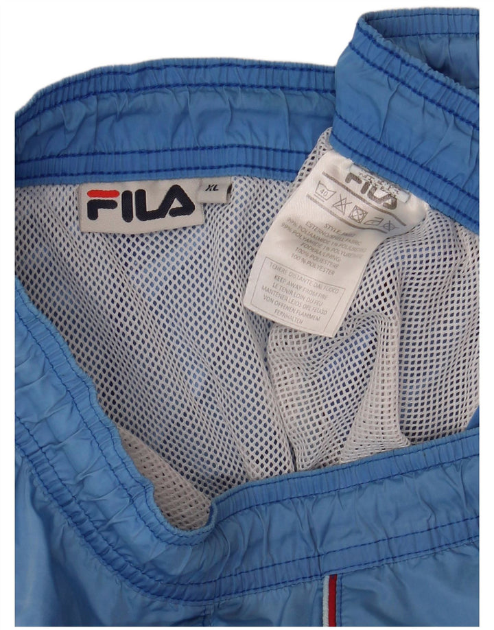 Męskie spodenki kąpielowe Fila XL Niebieski poliamid