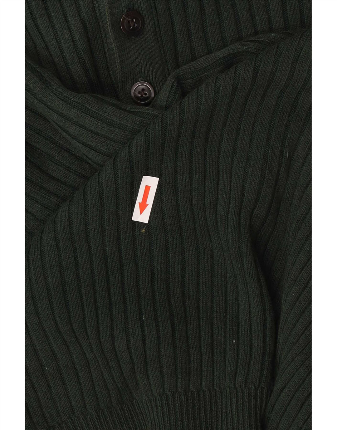 Męski sweter zapinany na guziki Nautica, duży, zielony, bawełniany