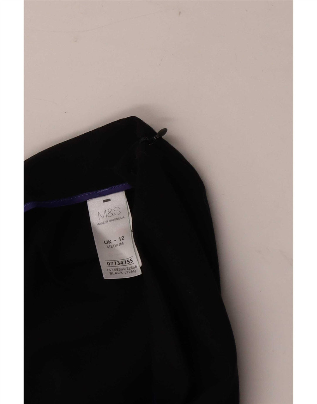 Damskie spodnie garniturowe Marks & Spencer Bootcut UK 12 Medium W32 L30 Czarne
