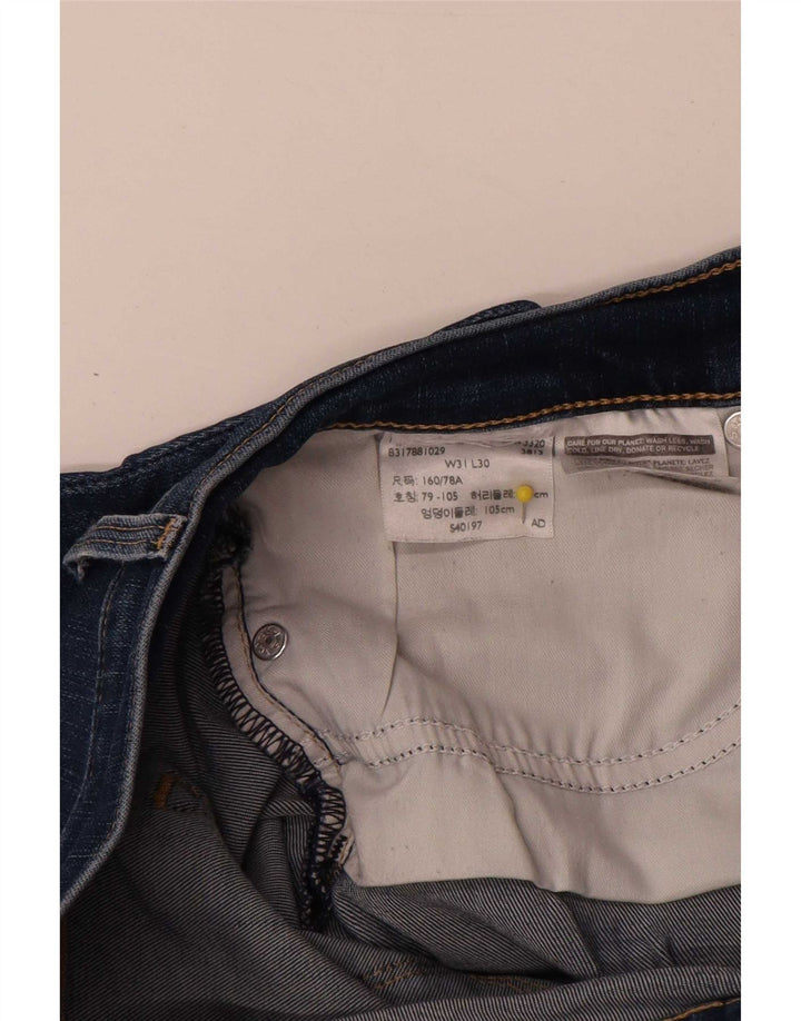 Damskie jeansy Levi's 312 Shaping W31 L30 Granatowe