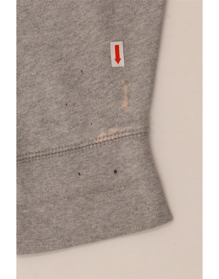 Męski sweter z kapturem Levi's XL, szary, bawełniany