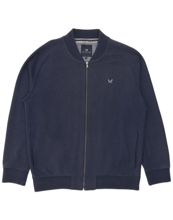Crew Clothing Męska bluza dresowa XL Granatowa, poliestrowa