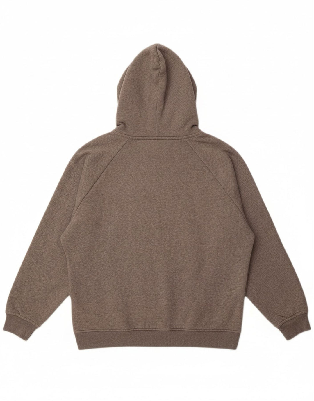 ADIDAS Mens Loose Fit Hoodie Jumper Medium Grey Polyester