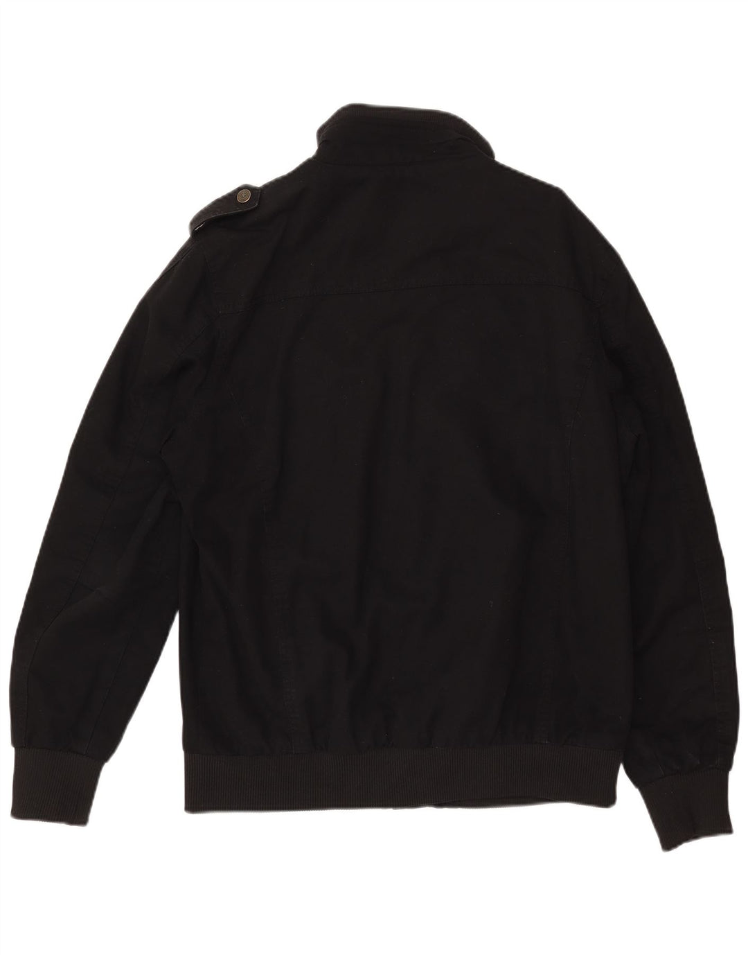 WENVEN Męska kurtka użytkowa UK 40, duża, czarna, bawełniana