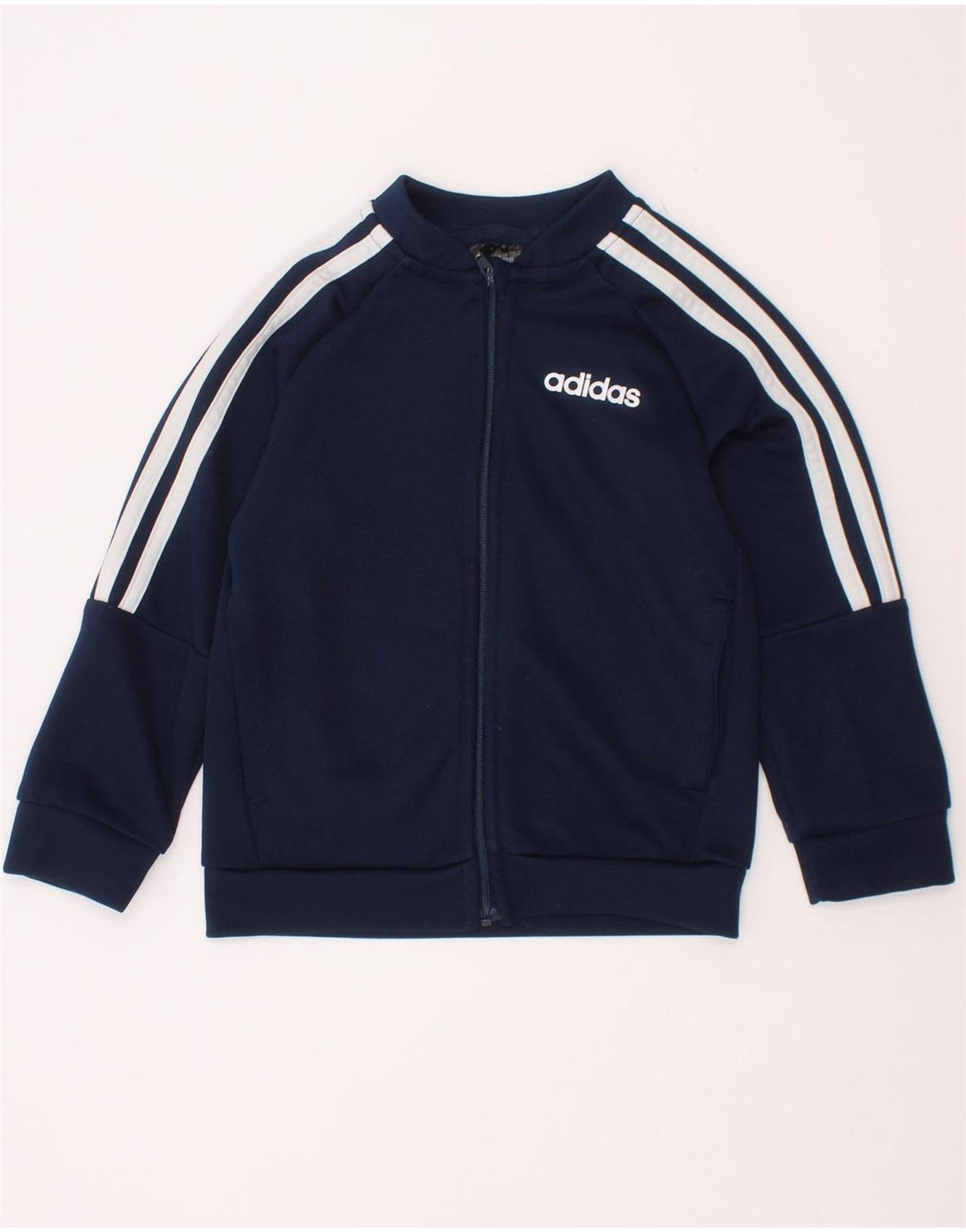 Kurtka chłopięca Adidas Dresowa Top 7-8 Lat Granatowa Poliester