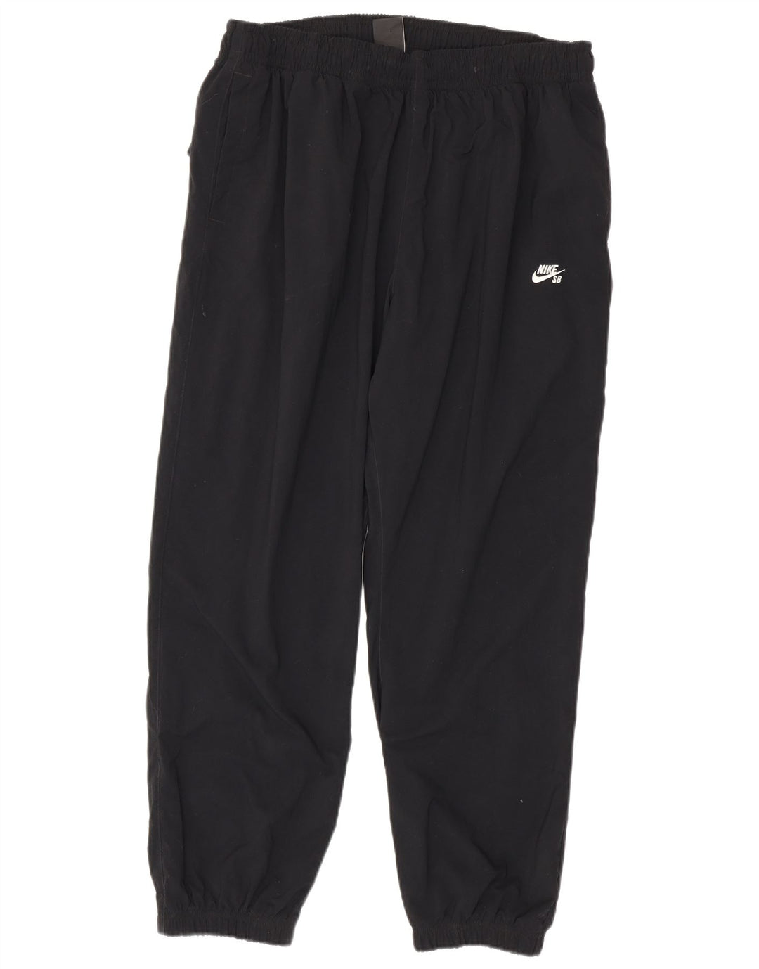 Męskie spodnie dresowe Nike, joggery, średni czarny nylon