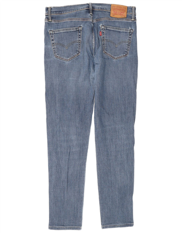 Męskie jeansy Levi's 511 Slim W34 L32 Niebieska bawełna