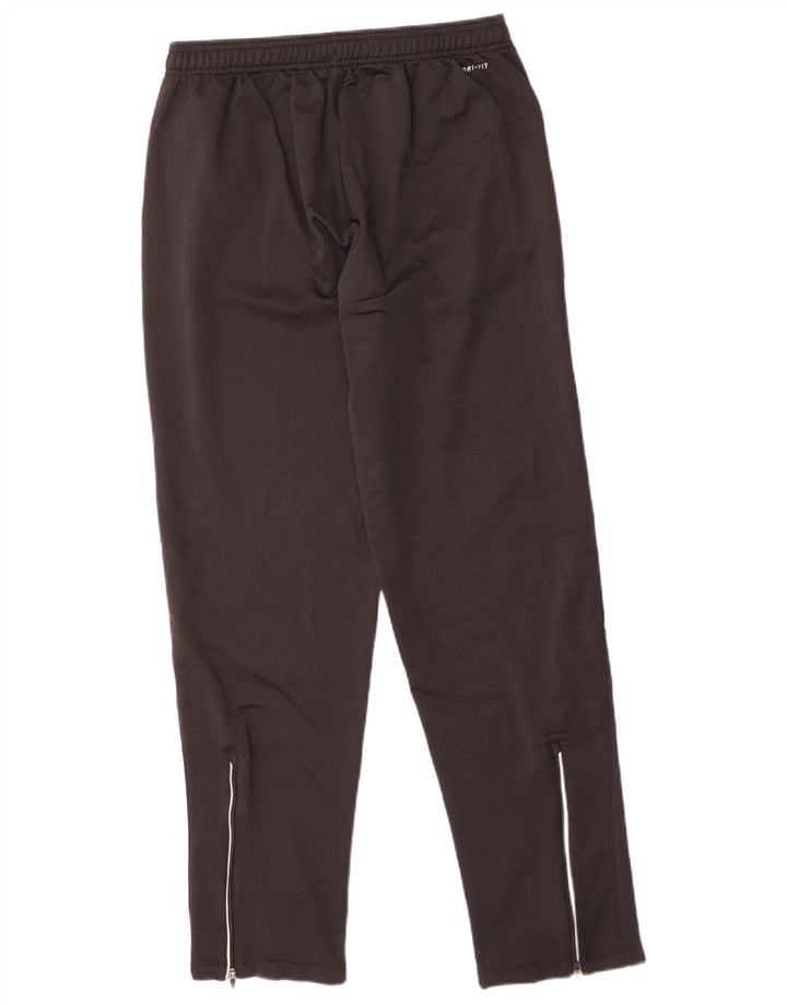 Damskie spodnie dresowe NIKE Dri Fit UK 14, duże, czarne, poliestrowe